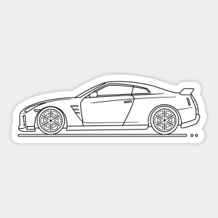 Sky Car B Sticker